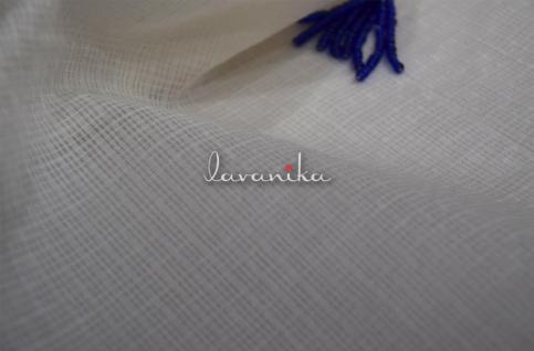 Pure Cotton Kota Doria Fabric (Dyeable) Dno20968KCMFRFD